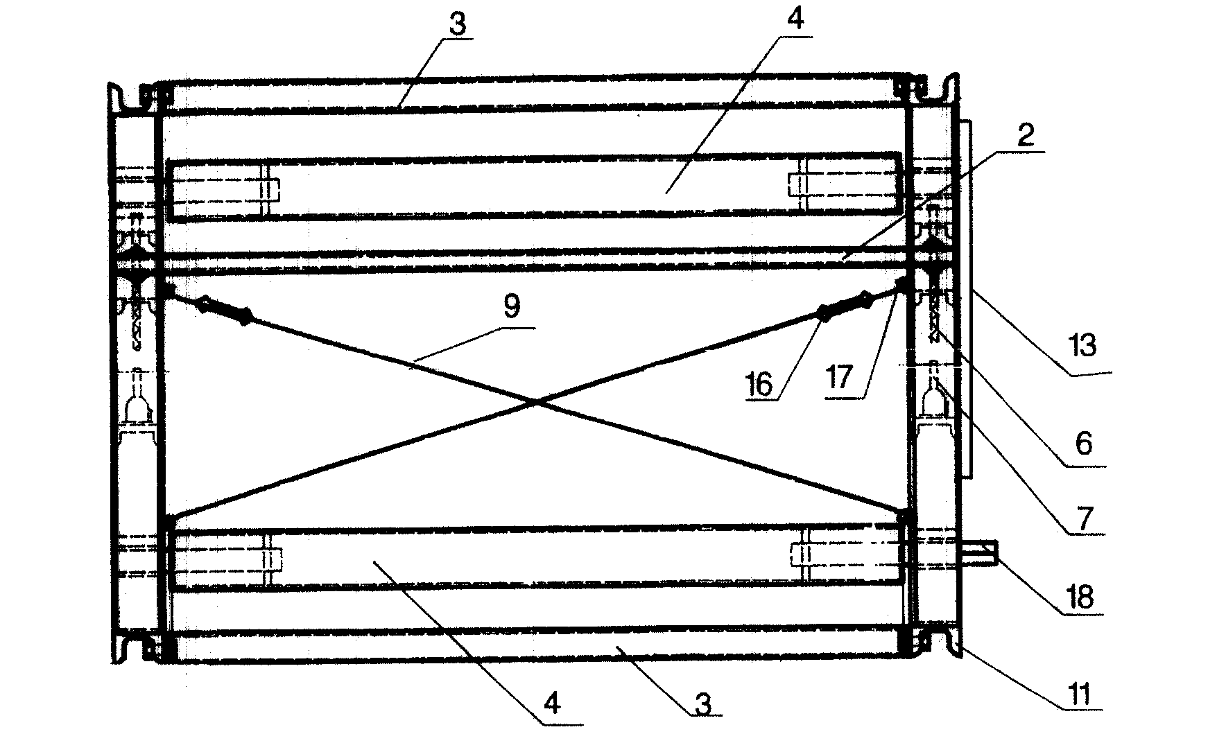 支撑座应用于小型单台藏毯编制脊架案例